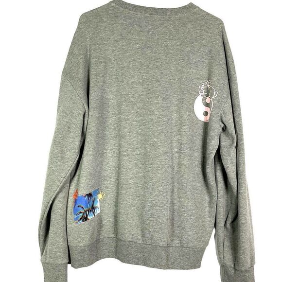 VANS Mascy Womens Oversized Crew Neck Sweatshirt, Large - Picture 9 of 15